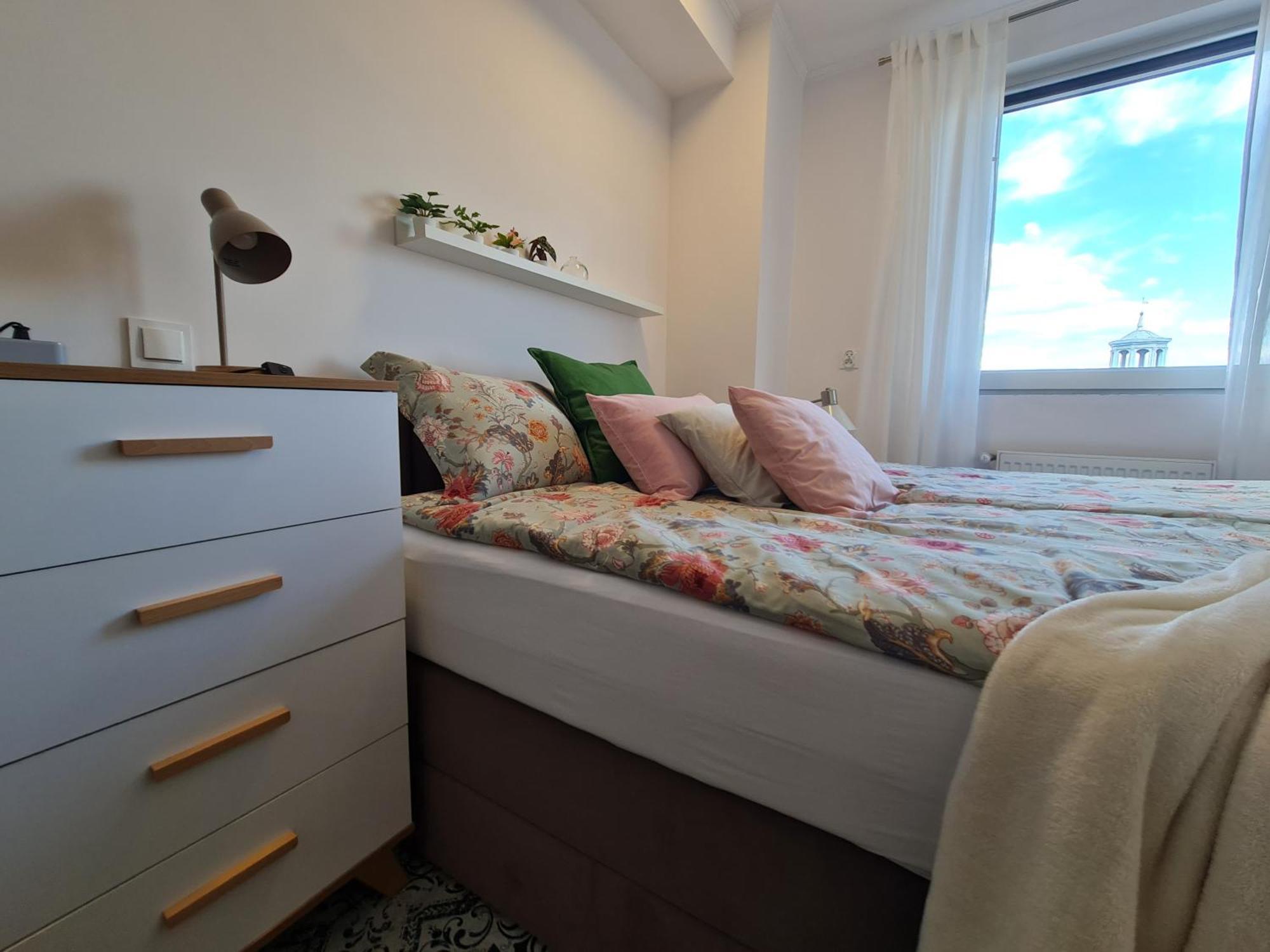 Apartament Wschodni Z Balkonem 4 Osoby Warsawa Bagian luar foto