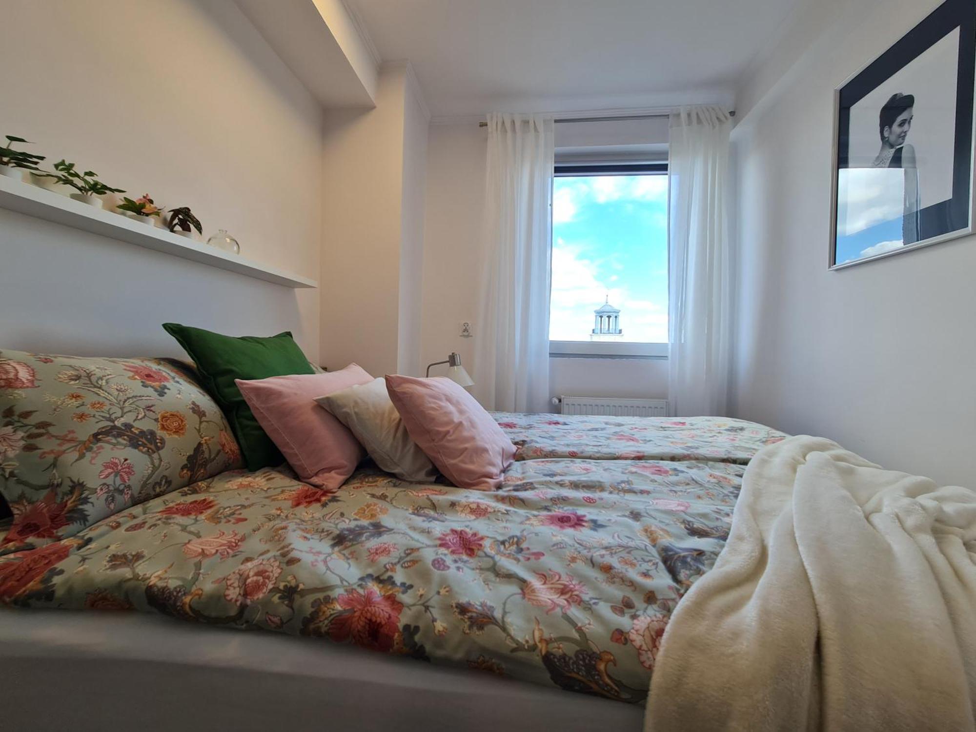 Apartament Wschodni Z Balkonem 4 Osoby Warsawa Bagian luar foto
